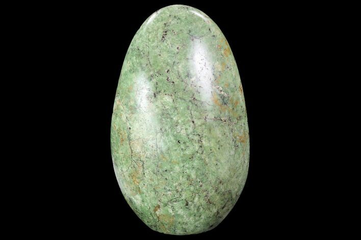 Polished Green Chrysoprase Freeform - Madagascar #99379